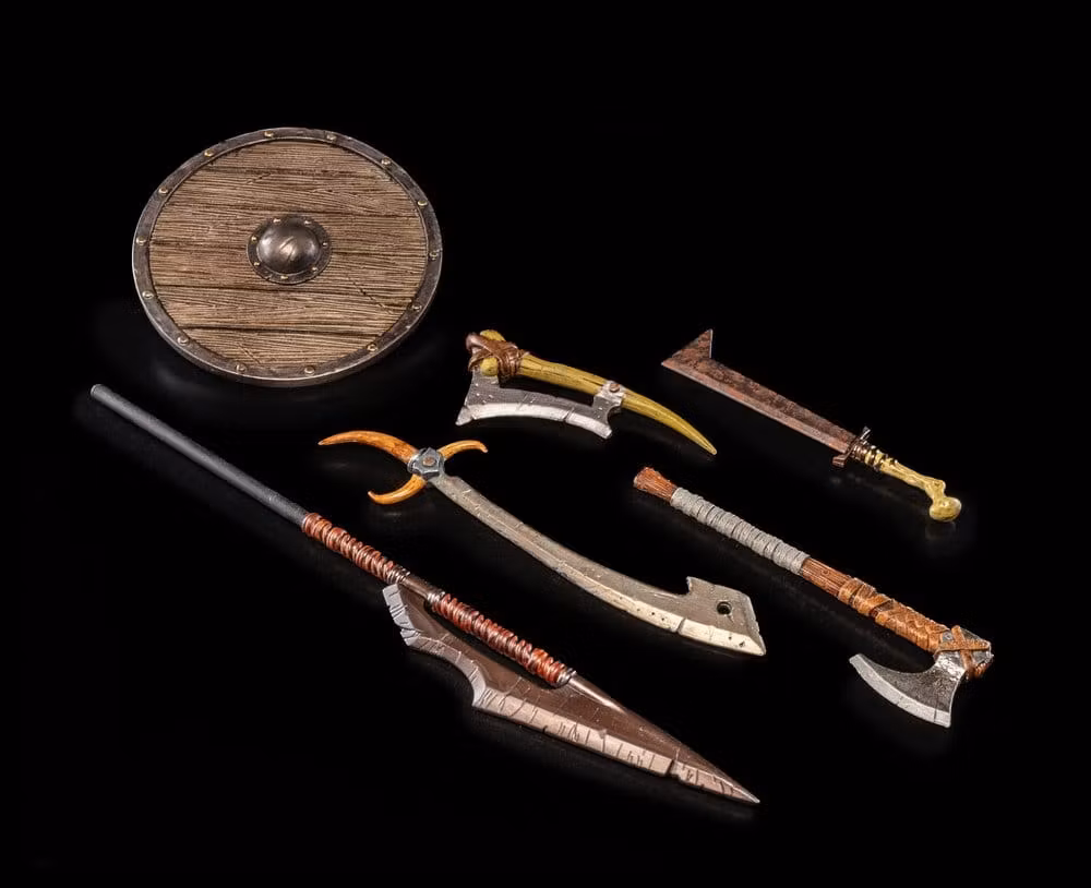 Mythic Legions Action Figure Accessory Evil Weapons Pack (totalpris 349,-)