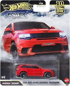 Car Culture Power Trip : Jeep Grand Cherokee Trackhawk 2019 Rød #5/5