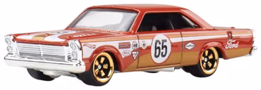 Silver series Vintage 1968 club : Ford Galaxie 1965 Rød