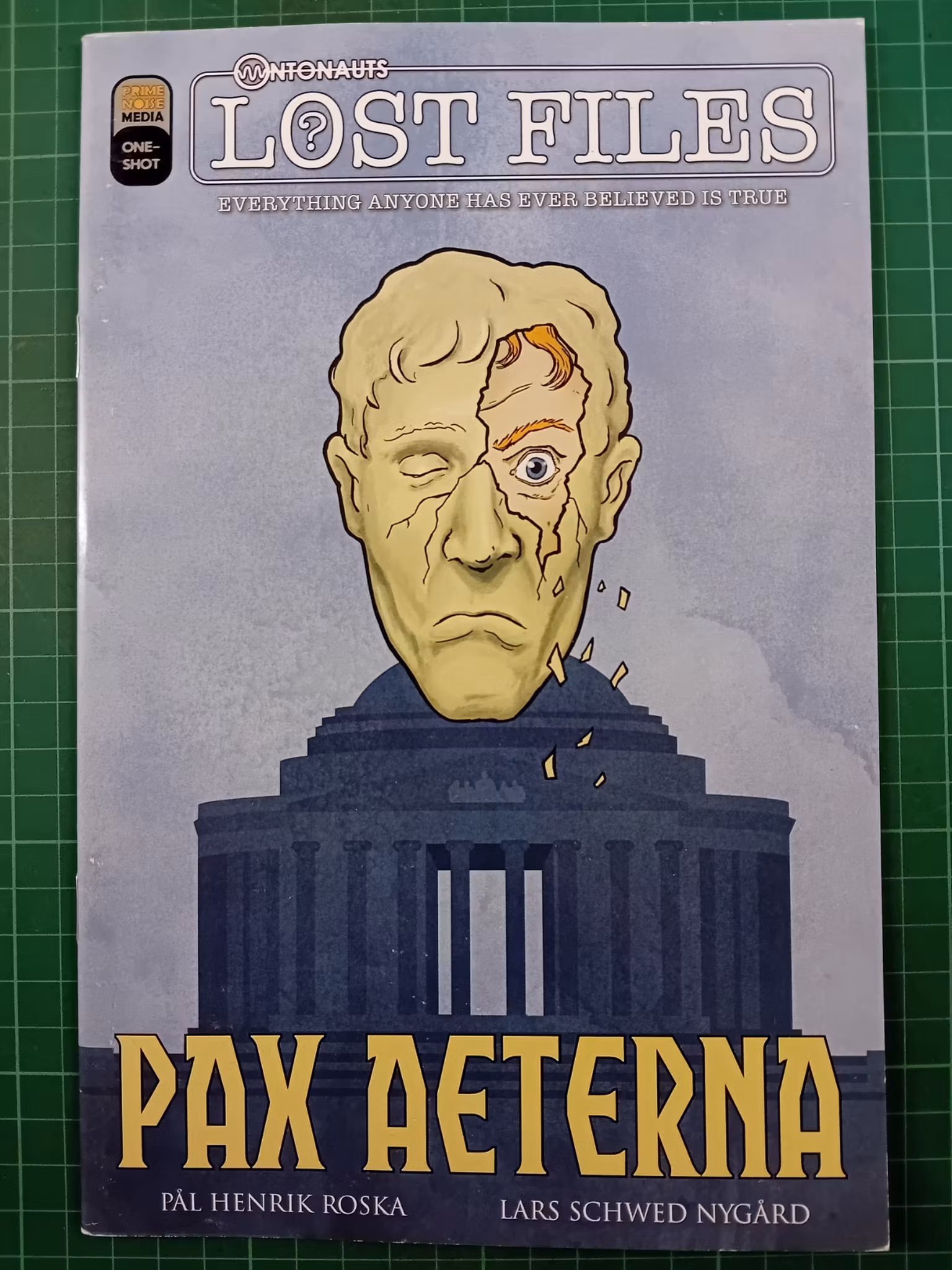 Ontonauts : Lost files - Pax Aeterna (Norsk tegneserie med engelsk tekst)