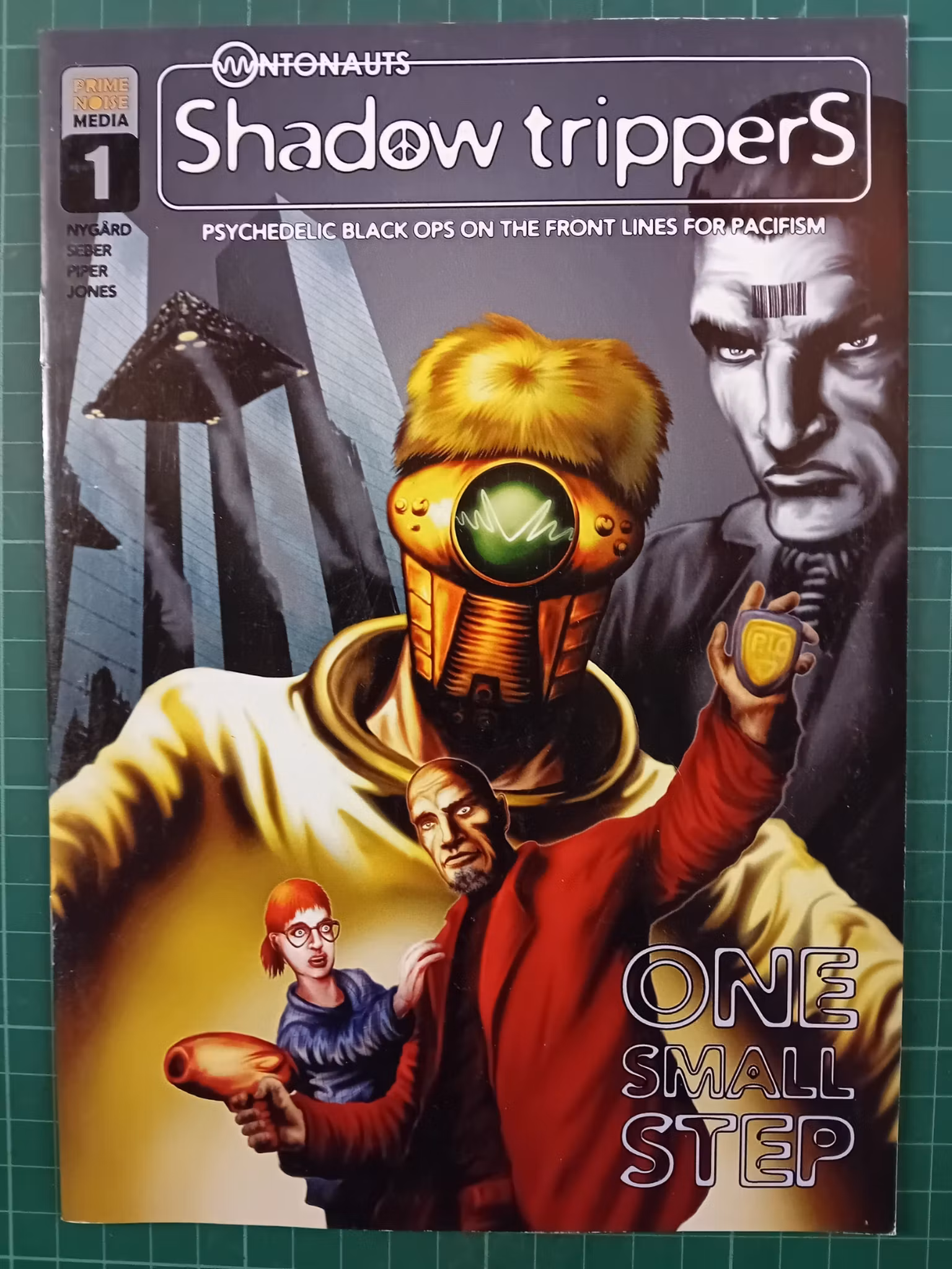 Ontonauts : Lost files - Shadow trippers #1 (Norsk tegneserie med engelsk tekst)