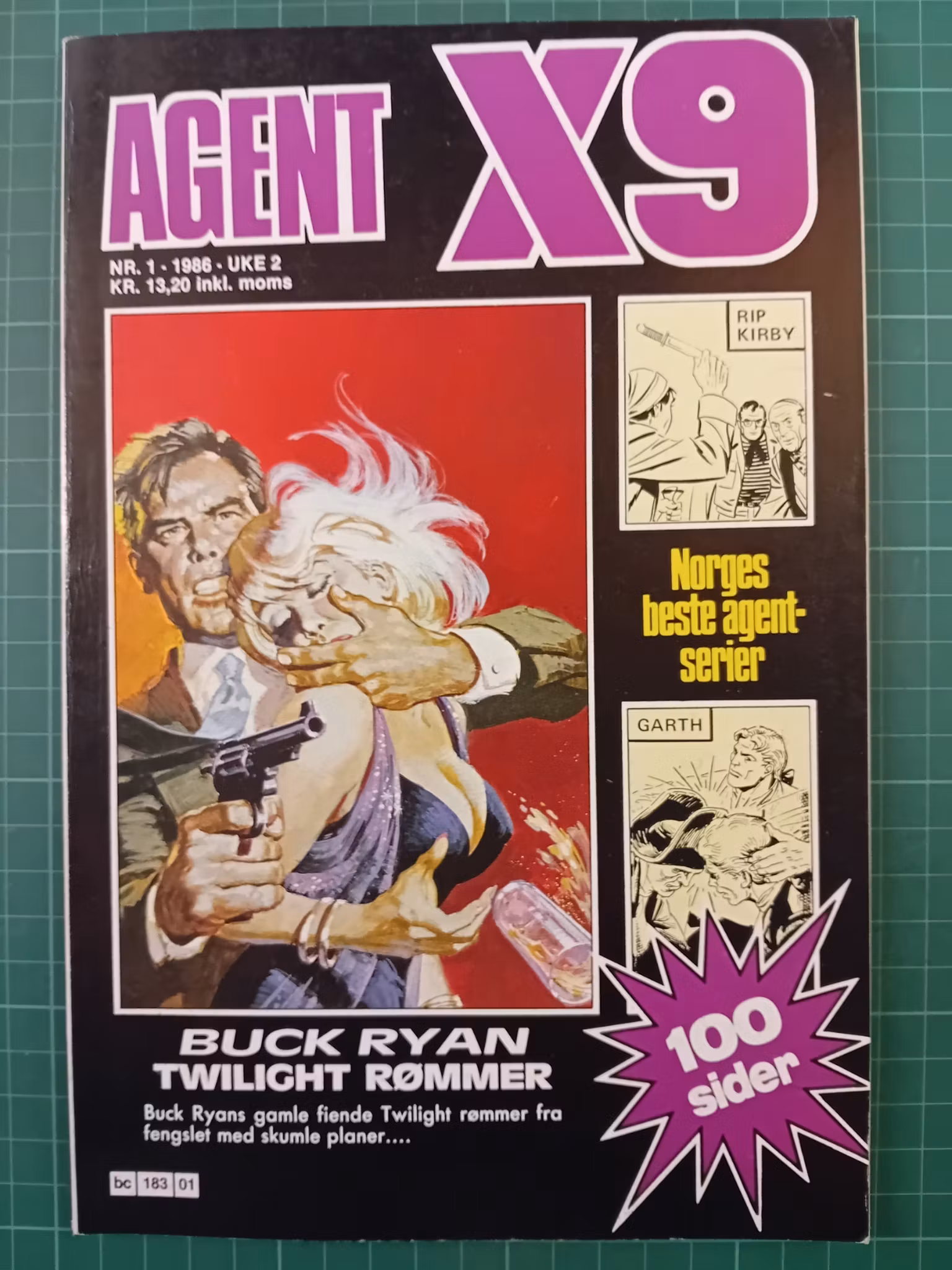 Agent X9 1986 - 01