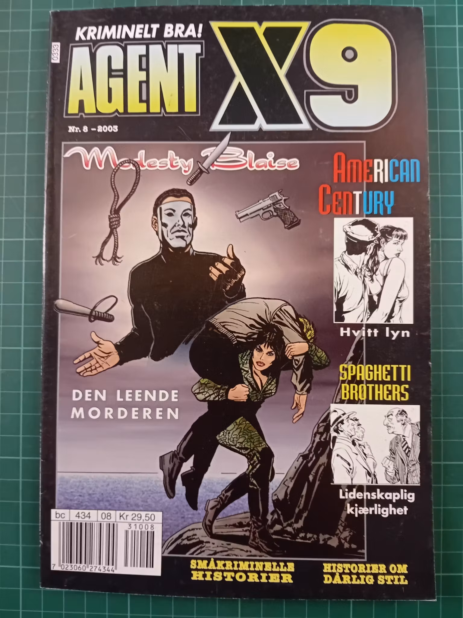 Agent X9 2003 - 08