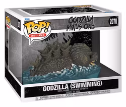 Godzilla POP! Deluxe Vinyl Figure Godzilla (Swimming) 9 cm (Totalpris 289,-)