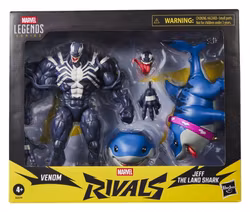 Marvel Rivals Marvel Legends Action Figure 2-Pack Venom & Jeff the Land Shark 15 cm (Totalpris 895,-)