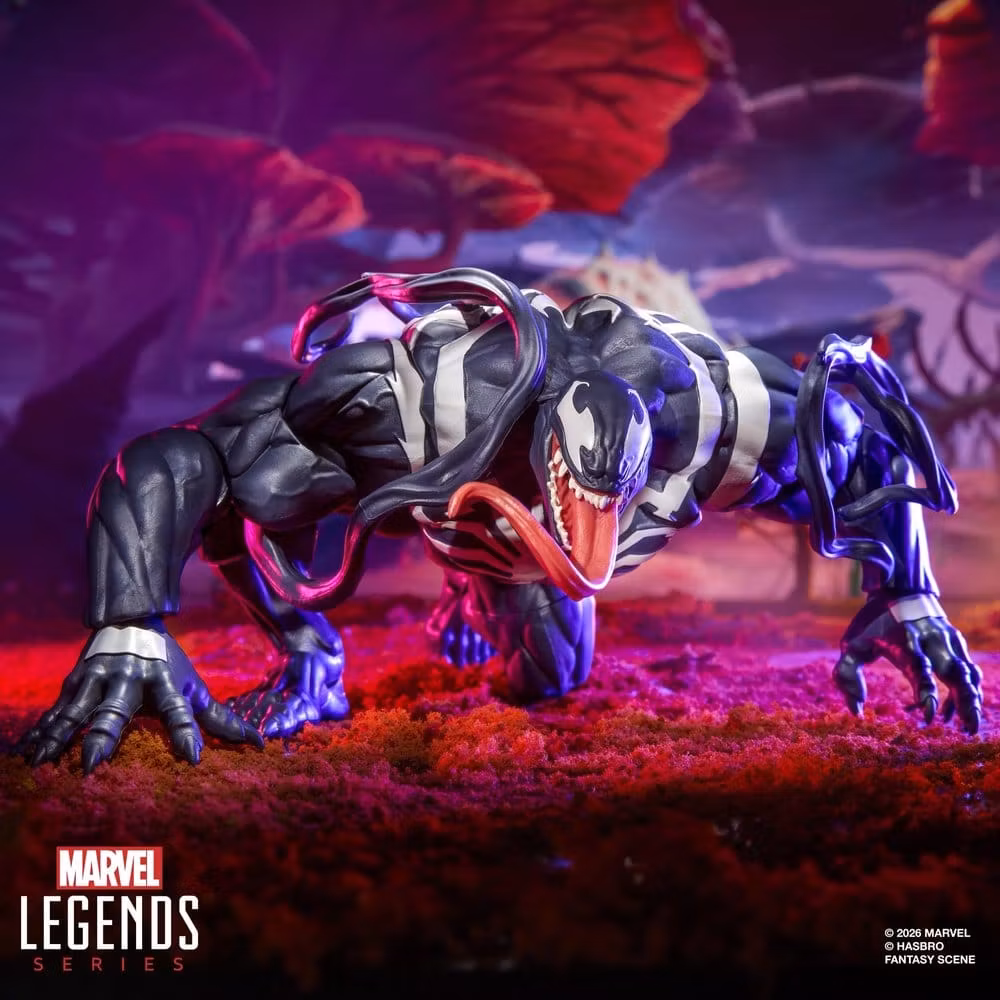 Marvel Rivals Marvel Legends Action Figure 2-Pack Venom & Jeff the Land Shark 15 cm (Totalpris 895,-)