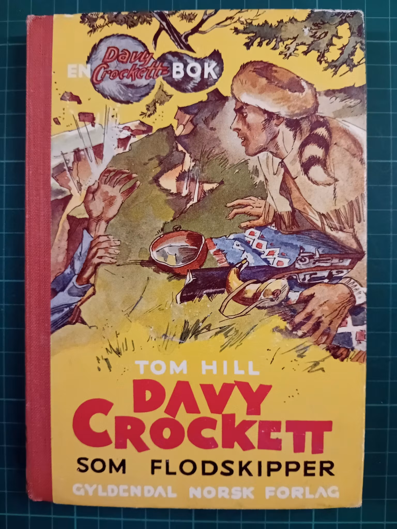 Davy Crockett Bok nr 12 Davy Crockett som flodskipper
