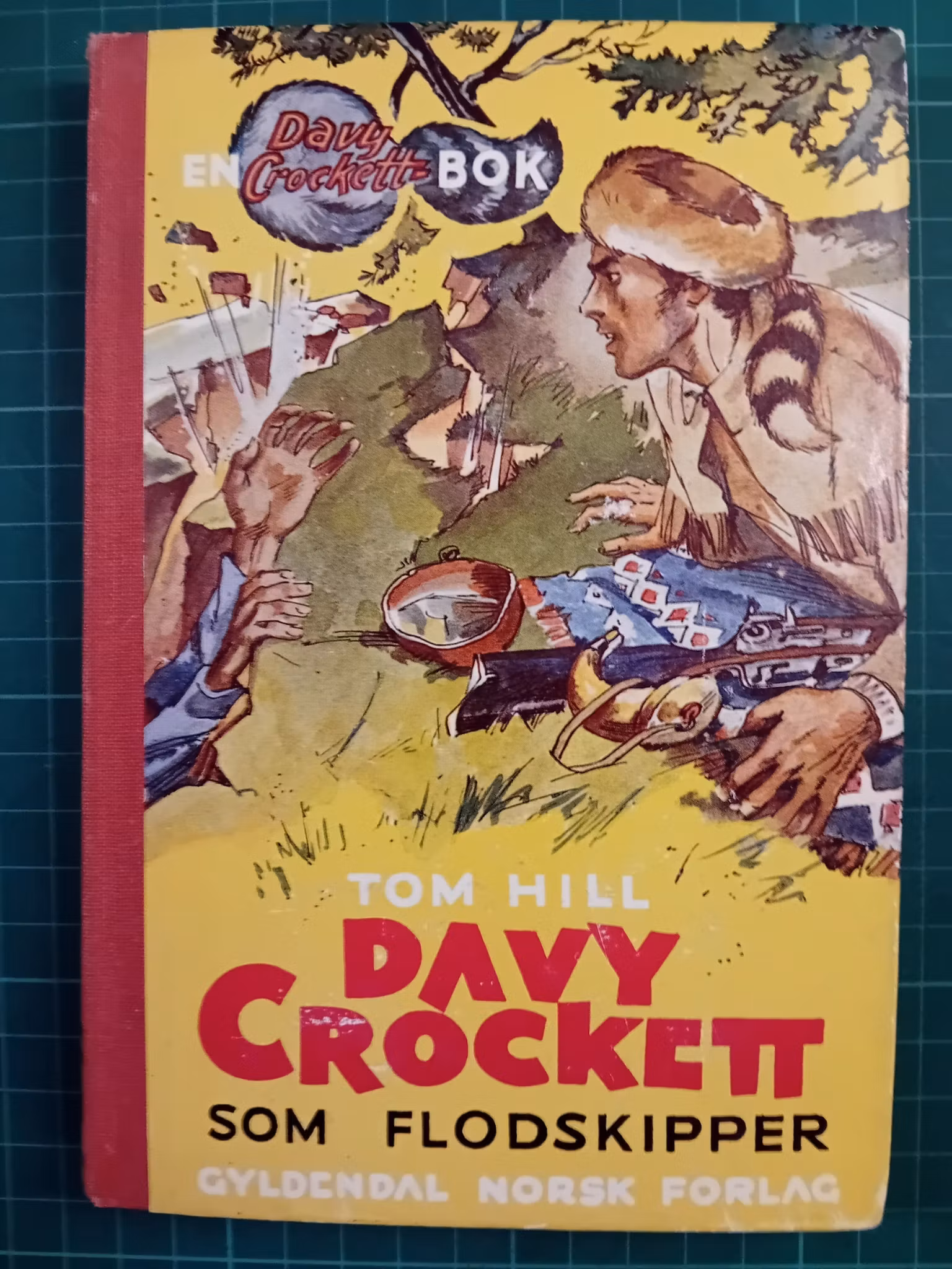Davy Crockett Bok nr 12 Davy Crockett som flodskipper