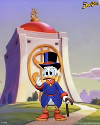 DuckTales Ultimate Action Figure Scrooge McDuck 18 cm (Totalpris 549,-)