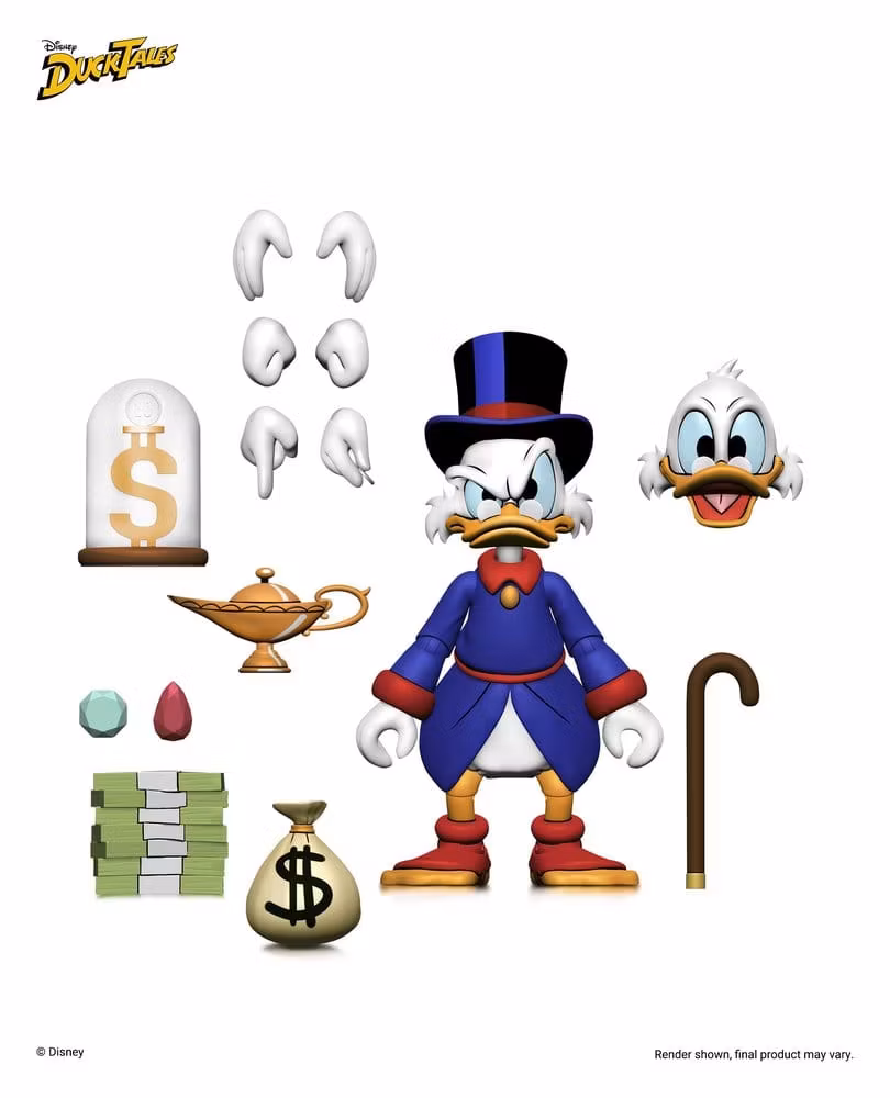 DuckTales Ultimate Action Figure Scrooge McDuck 18 cm (Totalpris 549,-)