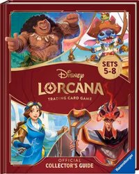 Disney Lorcana TCG Book The Official Collector's Guide: Sets 5-8 Engelsk utgave