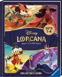 Disney Lorcana TCG Book The Official Collector's Guide: Sets 1-4 Engelsk utgave