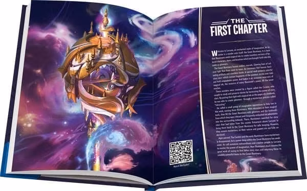 Disney Lorcana TCG Book The Official Collector's Guide: Sets 1-4 Engelsk utgave