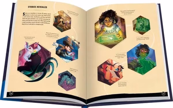Disney Lorcana TCG Book The Official Collector's Guide: Sets 1-4 Engelsk utgave