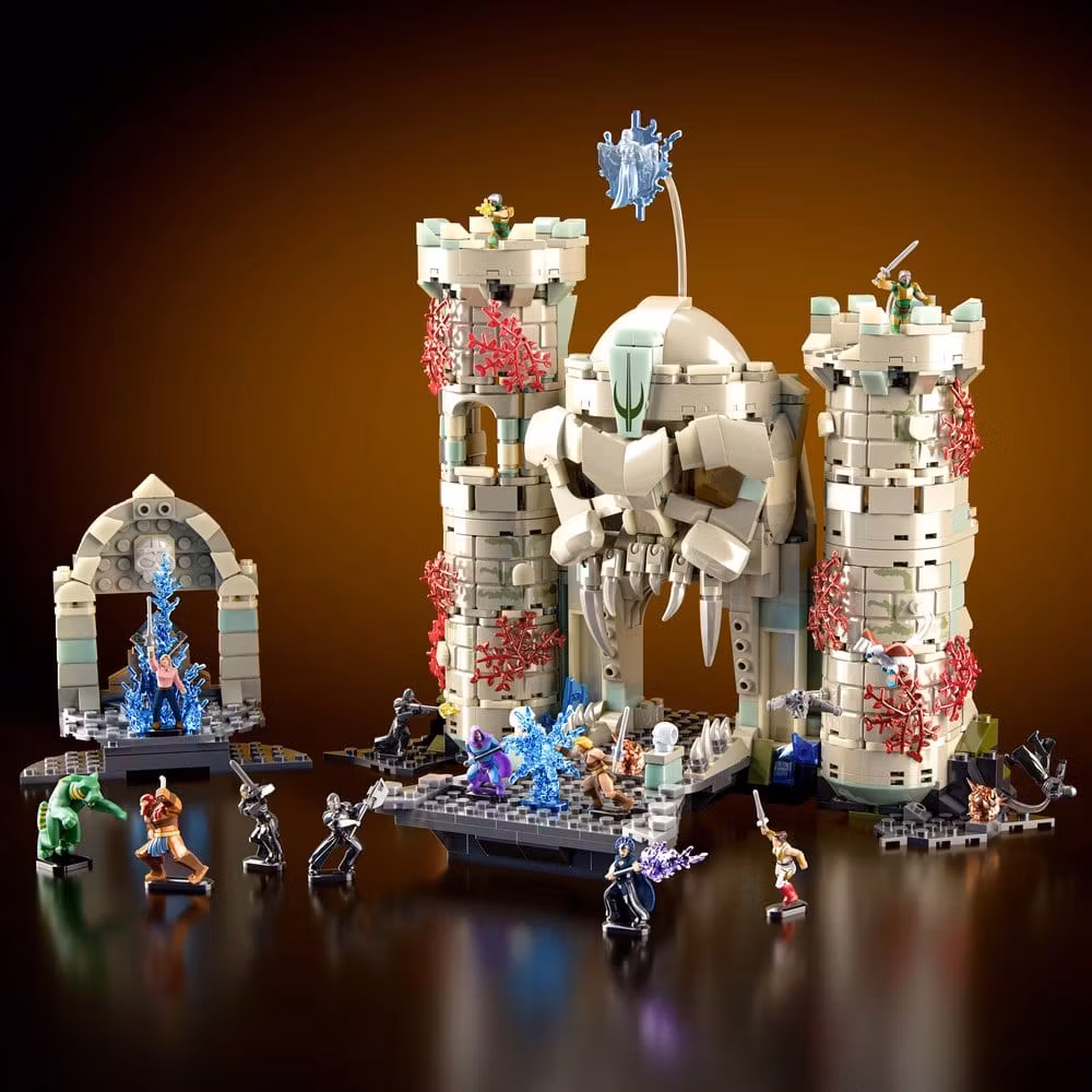Mattel Brick Shop Masters of the Universe Castle Grayskull (Totalpris 798,-)