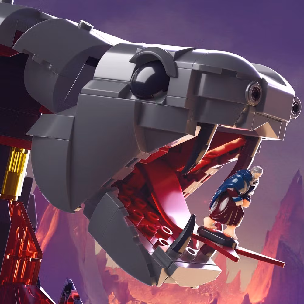 Mattel Brick Shop Masters of the Universe Snake Mountain (Totalpris 679,-)