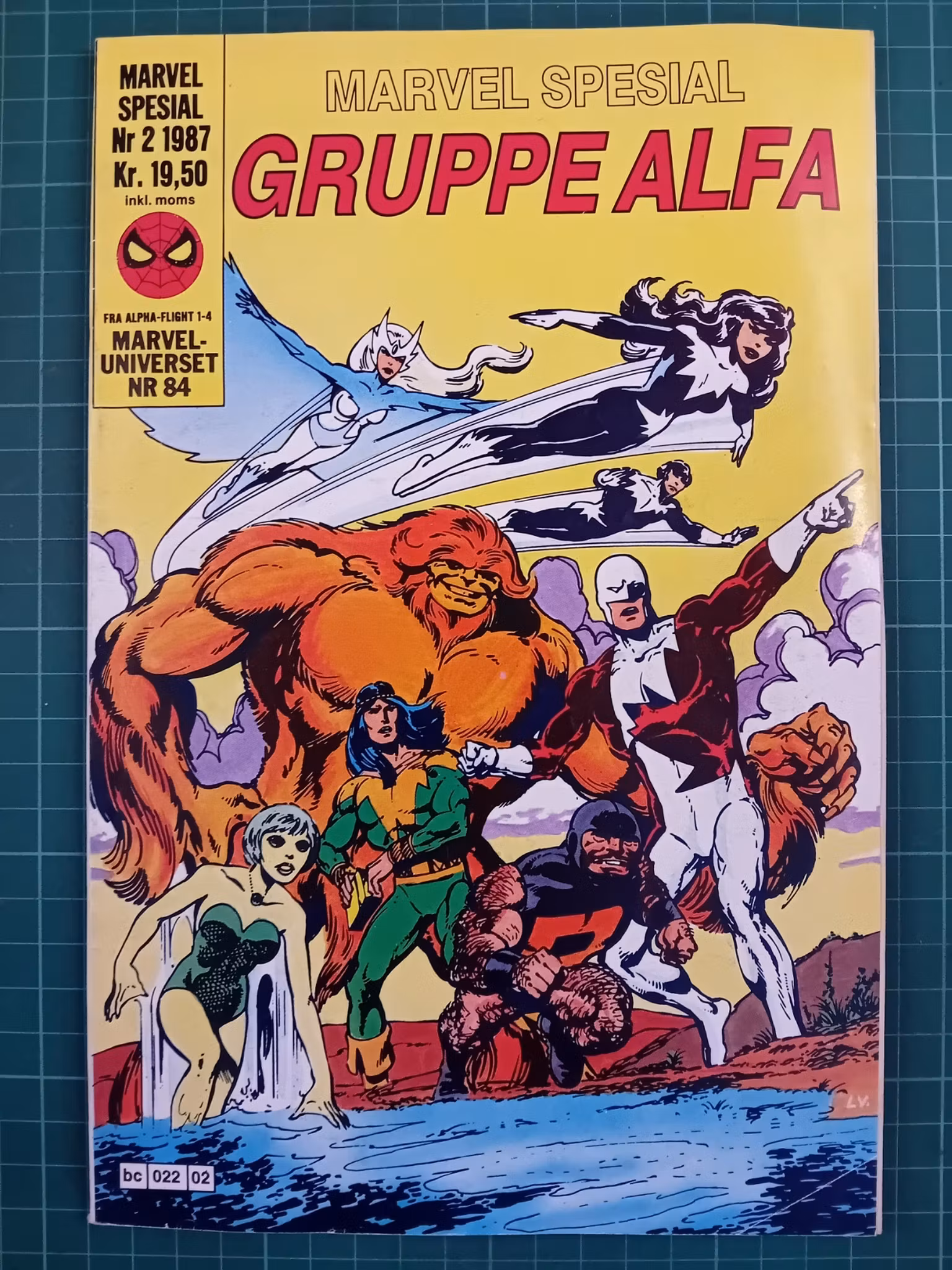 Marvel Spesial 1987- 02 Gruppe Alfa