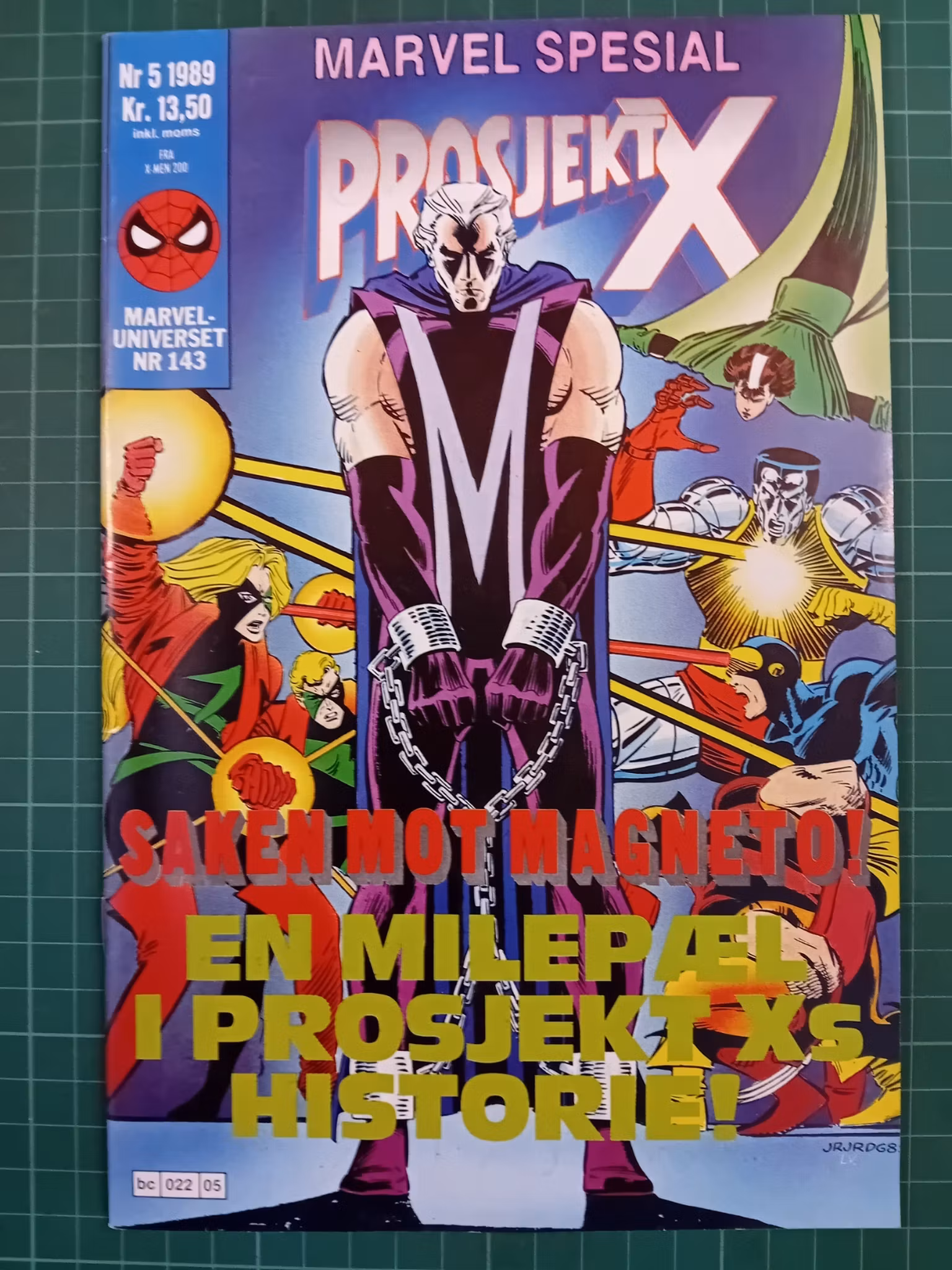 Marvel Spesial 1989 - 05 Prosjekt X