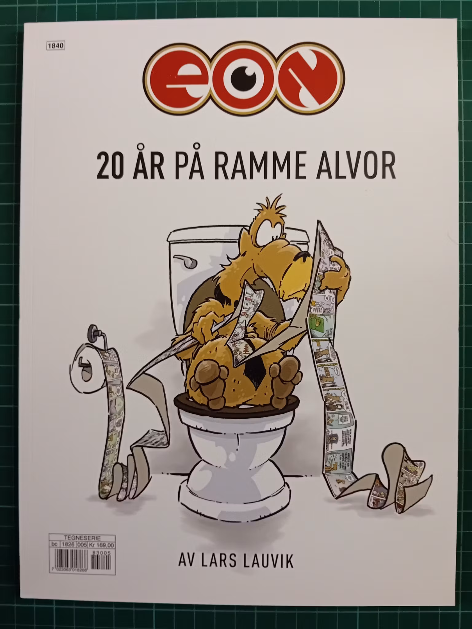 Eon bok 20 år på ramme alvor
