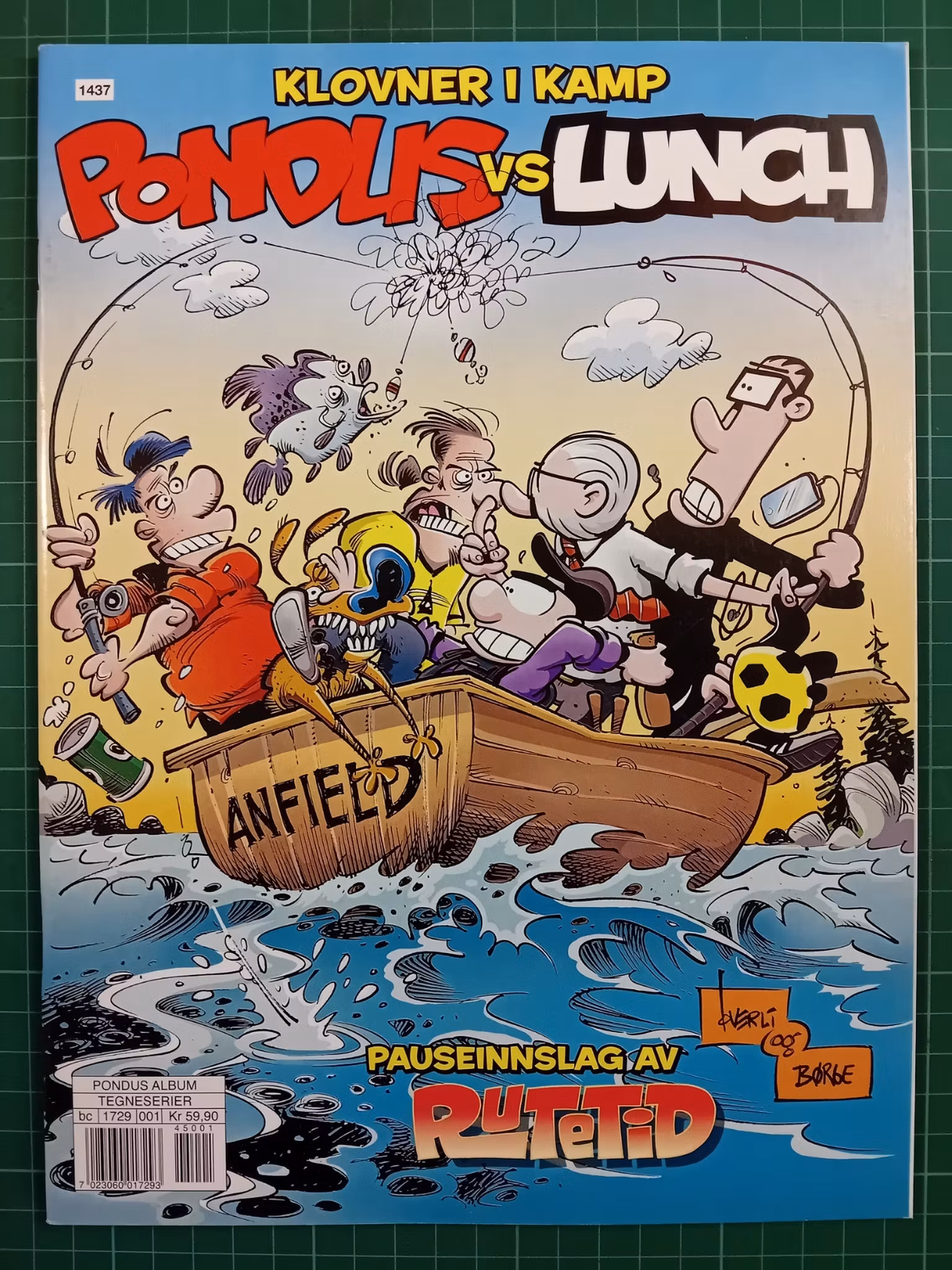 Klovner i kamp Pondus vs Lunch