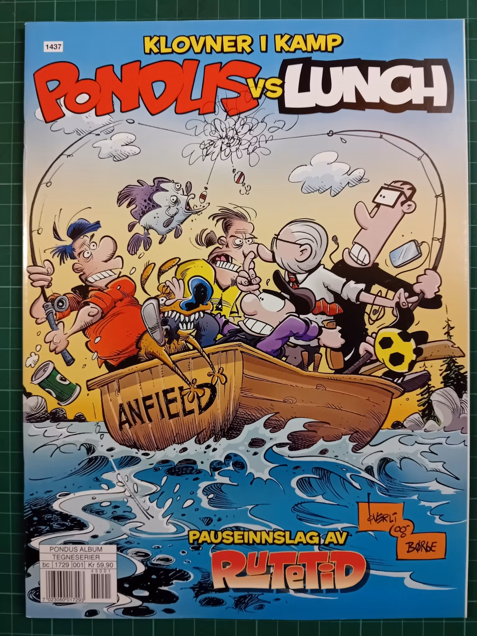 Klovner i kamp Pondus vs Lunch