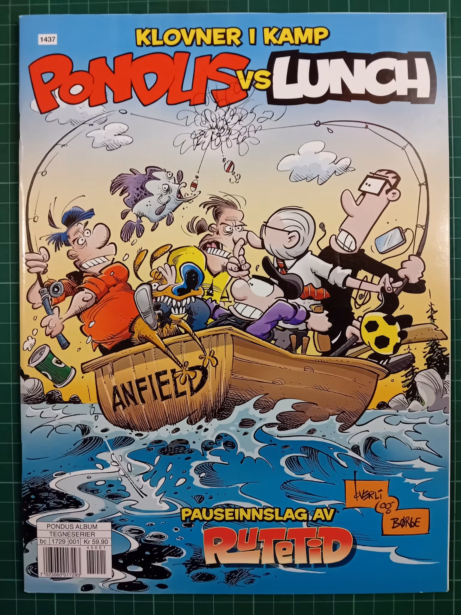 Klovner i kamp Pondus vs Lunch