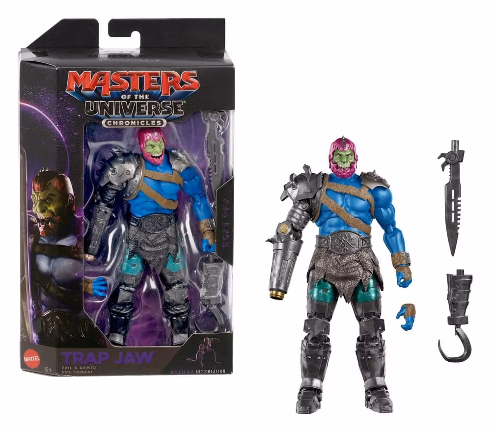 Masters of the Universe 2026 Movie Chronicles Action Figure Trap-Jaw 18 cm (Totalpris 398,-)