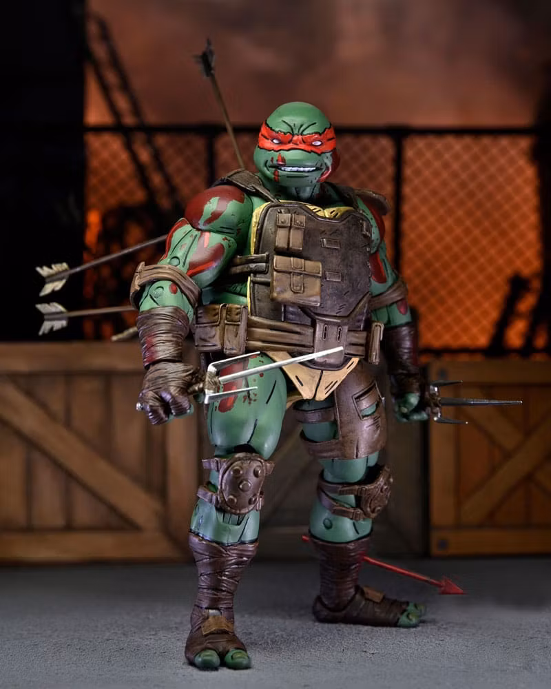 TMNT (The Last Ronin) Action Figure Ultimate First to Fall Raphael 18 cm