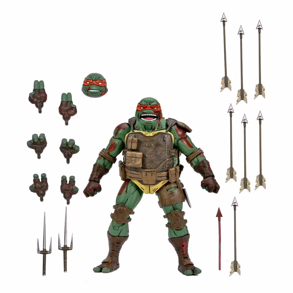 TMNT (The Last Ronin) Action Figure Ultimate First to Fall Raphael 18 cm