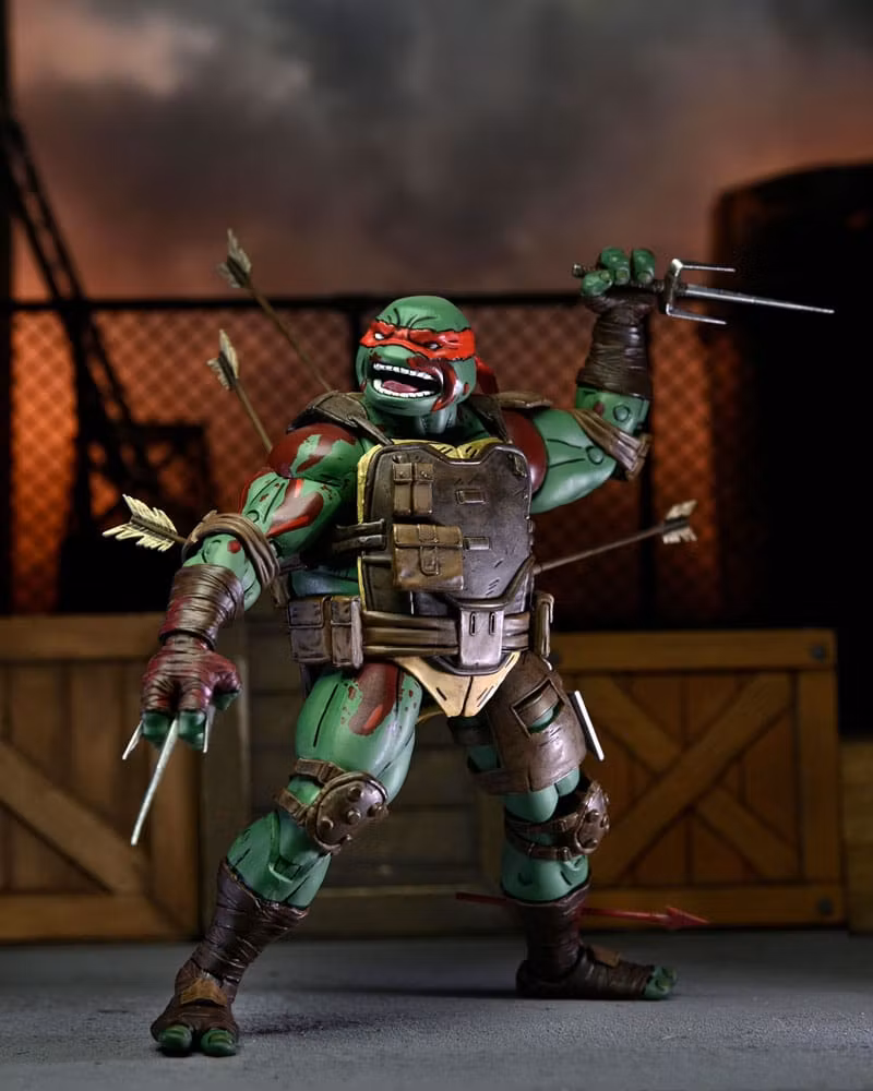 TMNT (The Last Ronin) Action Figure Ultimate First to Fall Raphael 18 cm