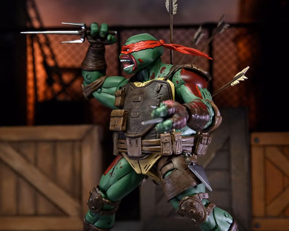 TMNT (The Last Ronin) Action Figure Ultimate First to Fall Raphael 18 cm