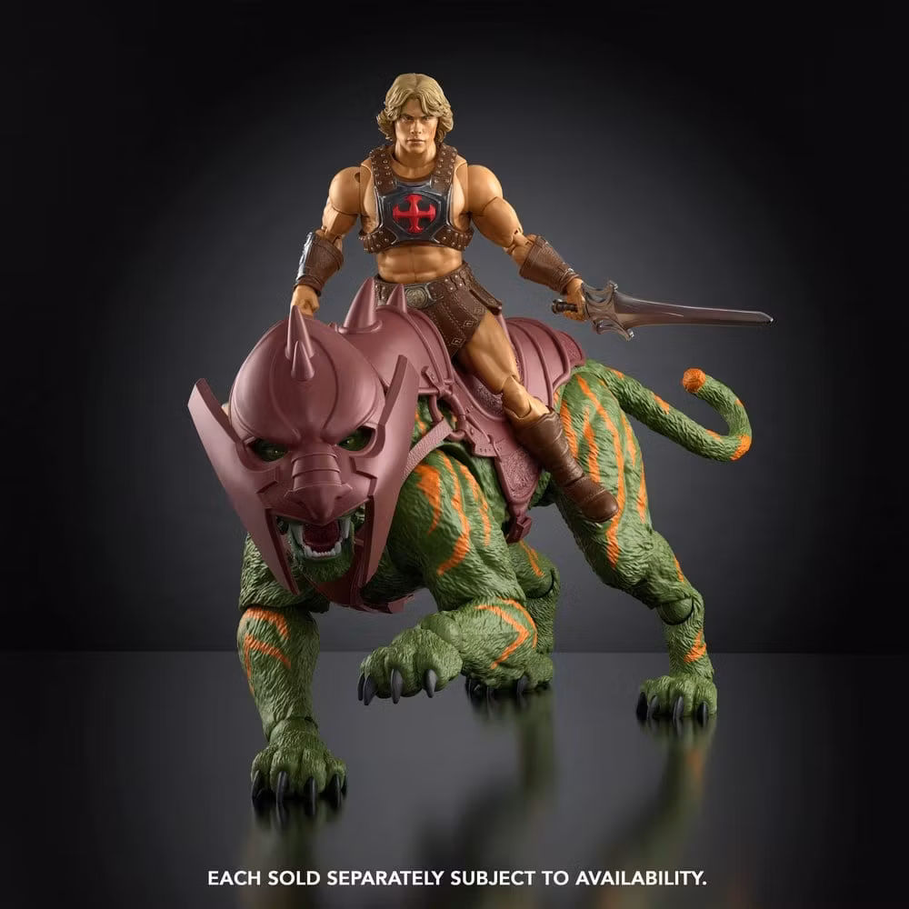 Masters of the Universe 2026 Movie Chronicles Action Figure Battle Cat 17 cm (Totalpris 498,-)
