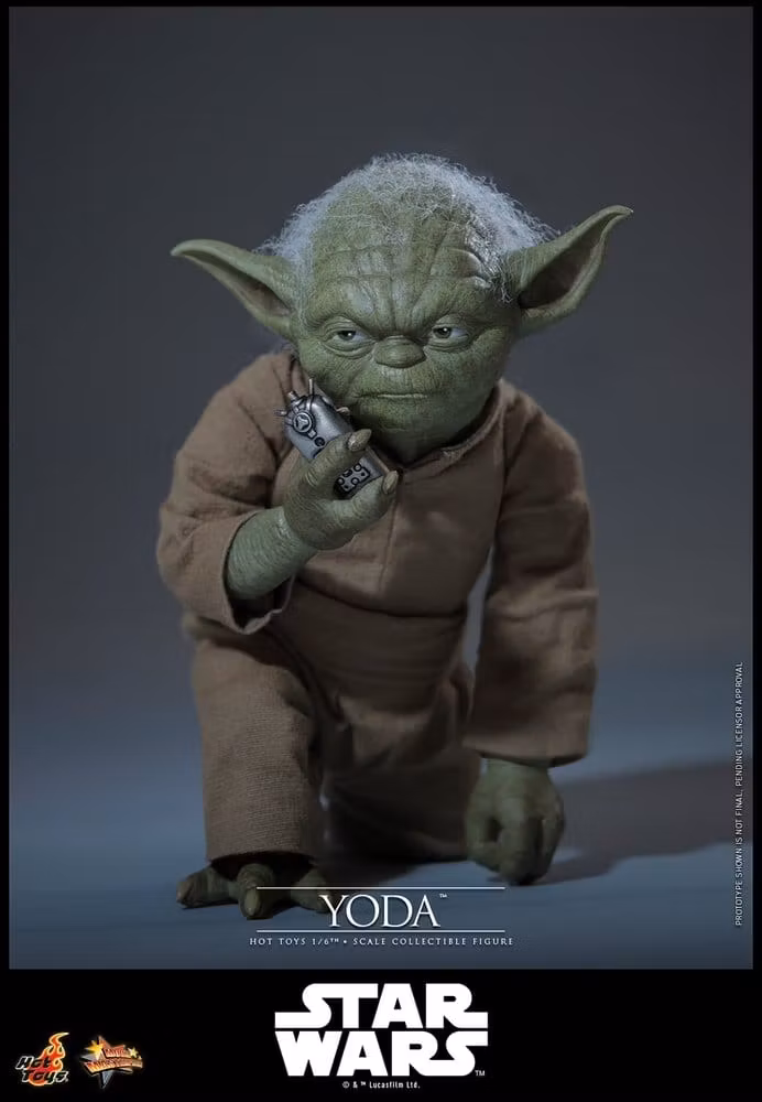 Star Wars: Revenge of the Sith Movie Masterpiece Action Figure 1/6 Yoda 14 cm (Totalpris 3.795,-)