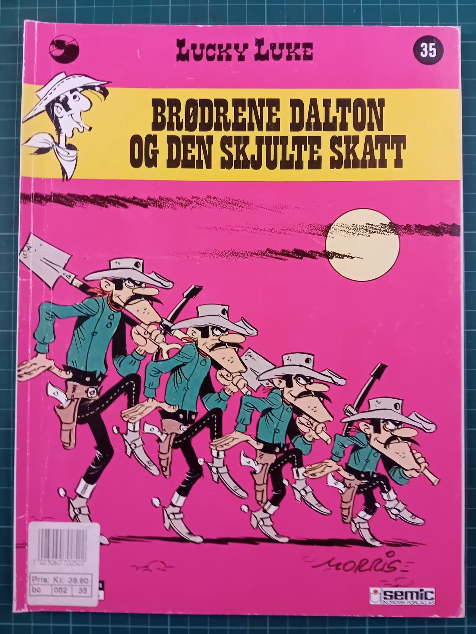 Lucky Luke 35 Brødrene Dalton og den skjulte skatt
