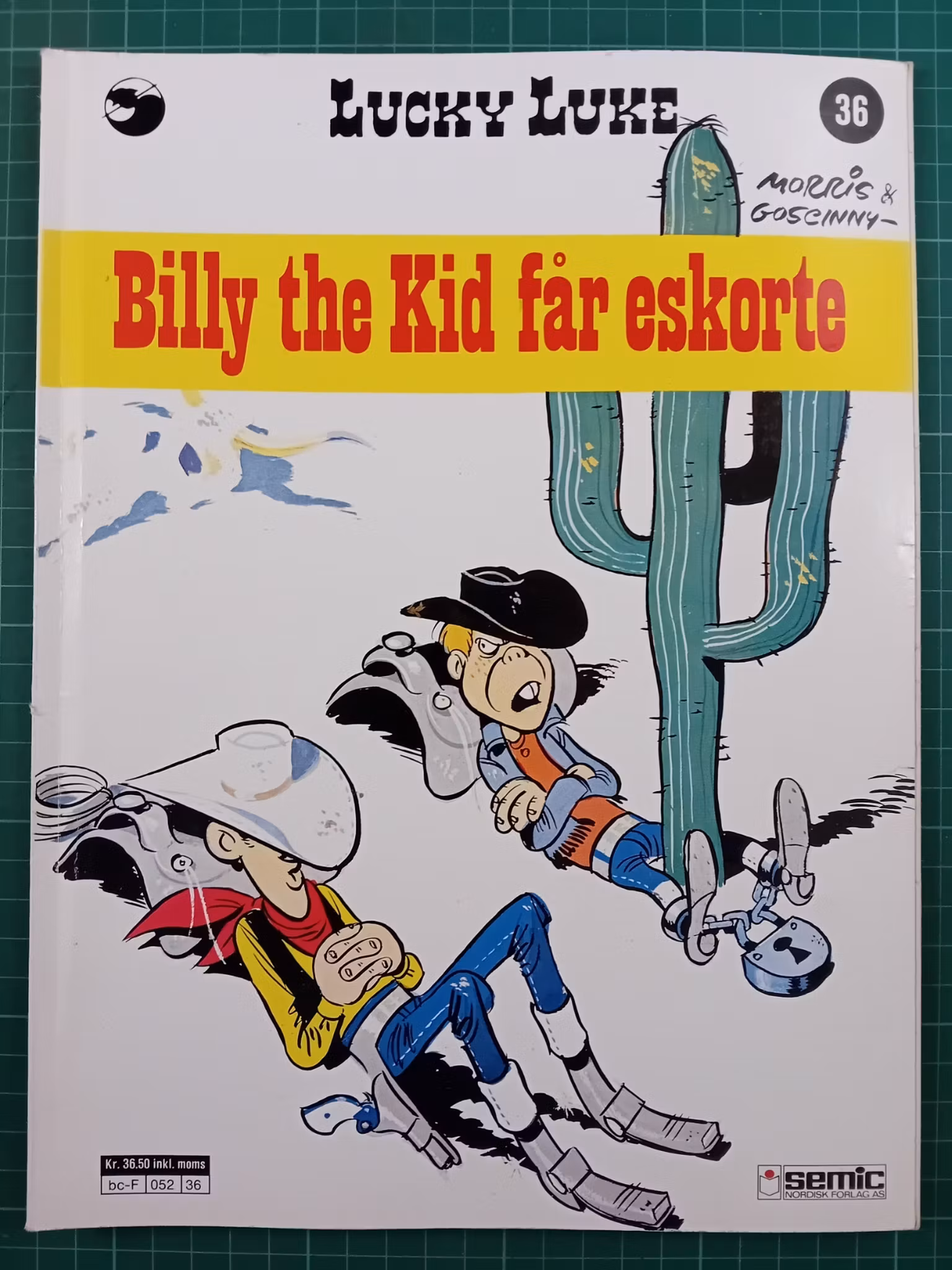 Lucky Luke 36 Billy the Kid får eskorte