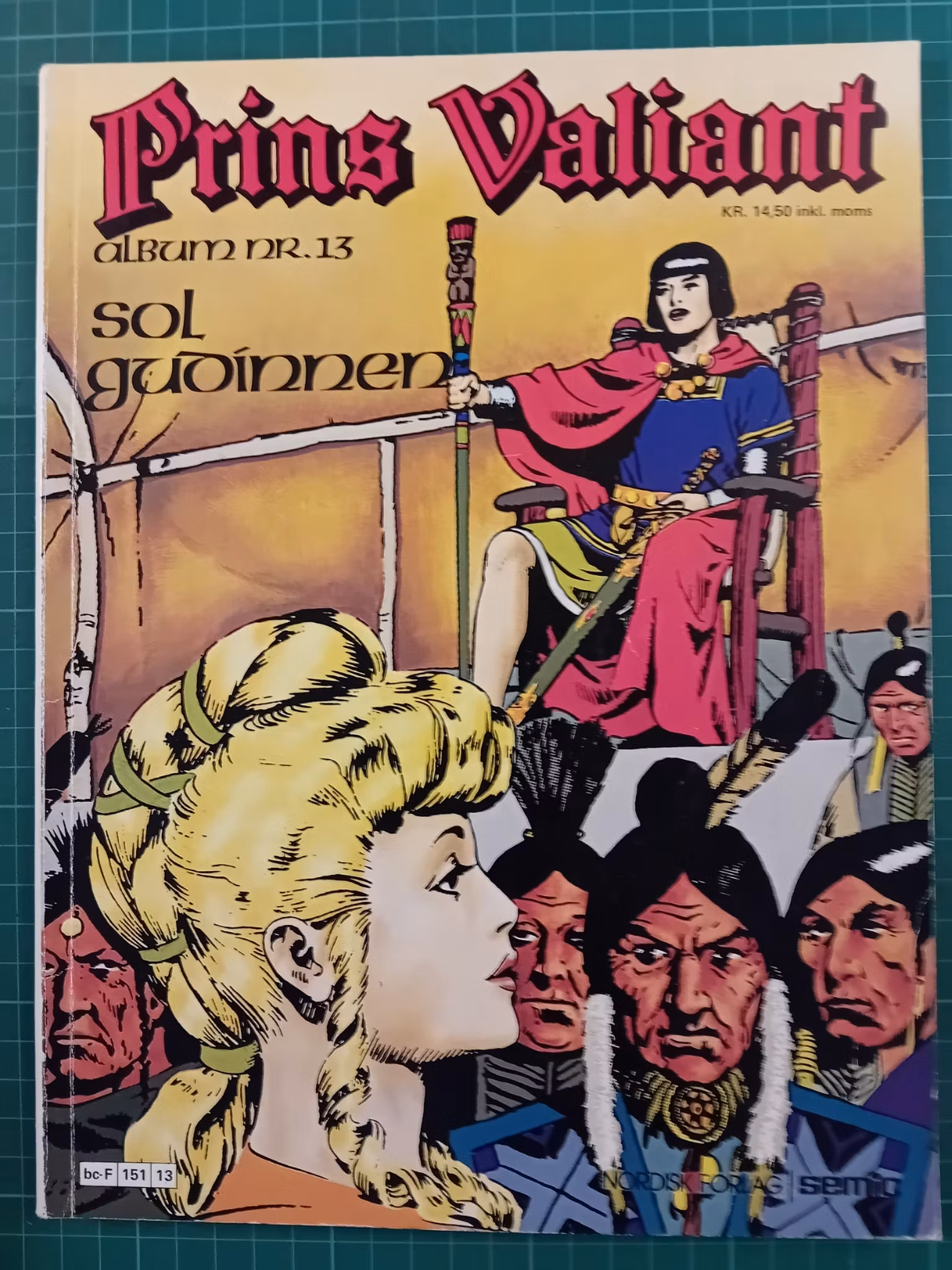 Prins Valiant 13 Solgudinnen