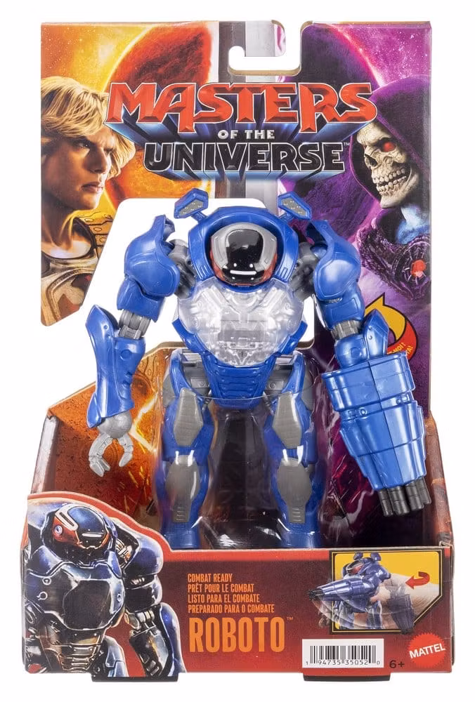 Masters of the Universe 2026 Movie Feature Action Figure Combat Ready Roboto 14 cm (Totalpris 198,-)