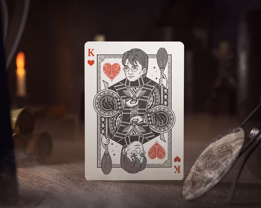 Kortstokk Harry Potter Rød utgave
