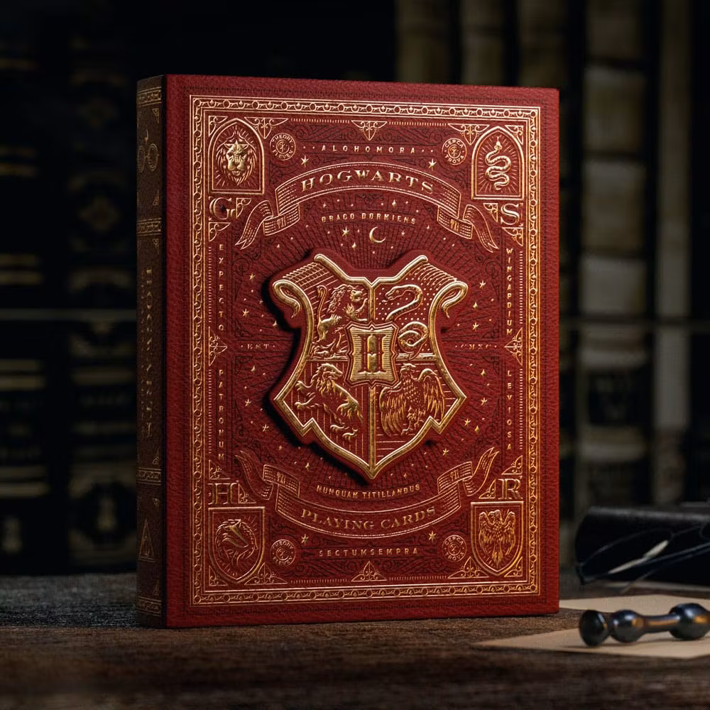 Kortstokk Harry Potter Rød utgave