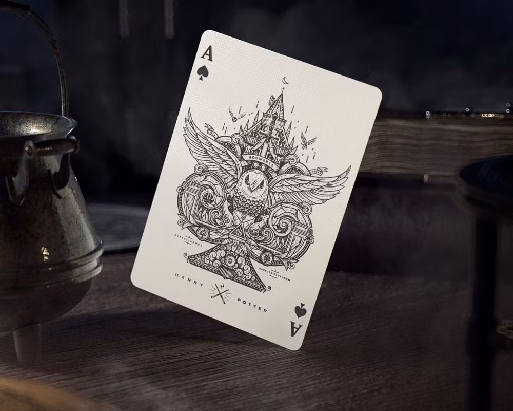 Kortstokk Harry Potter Rød utgave