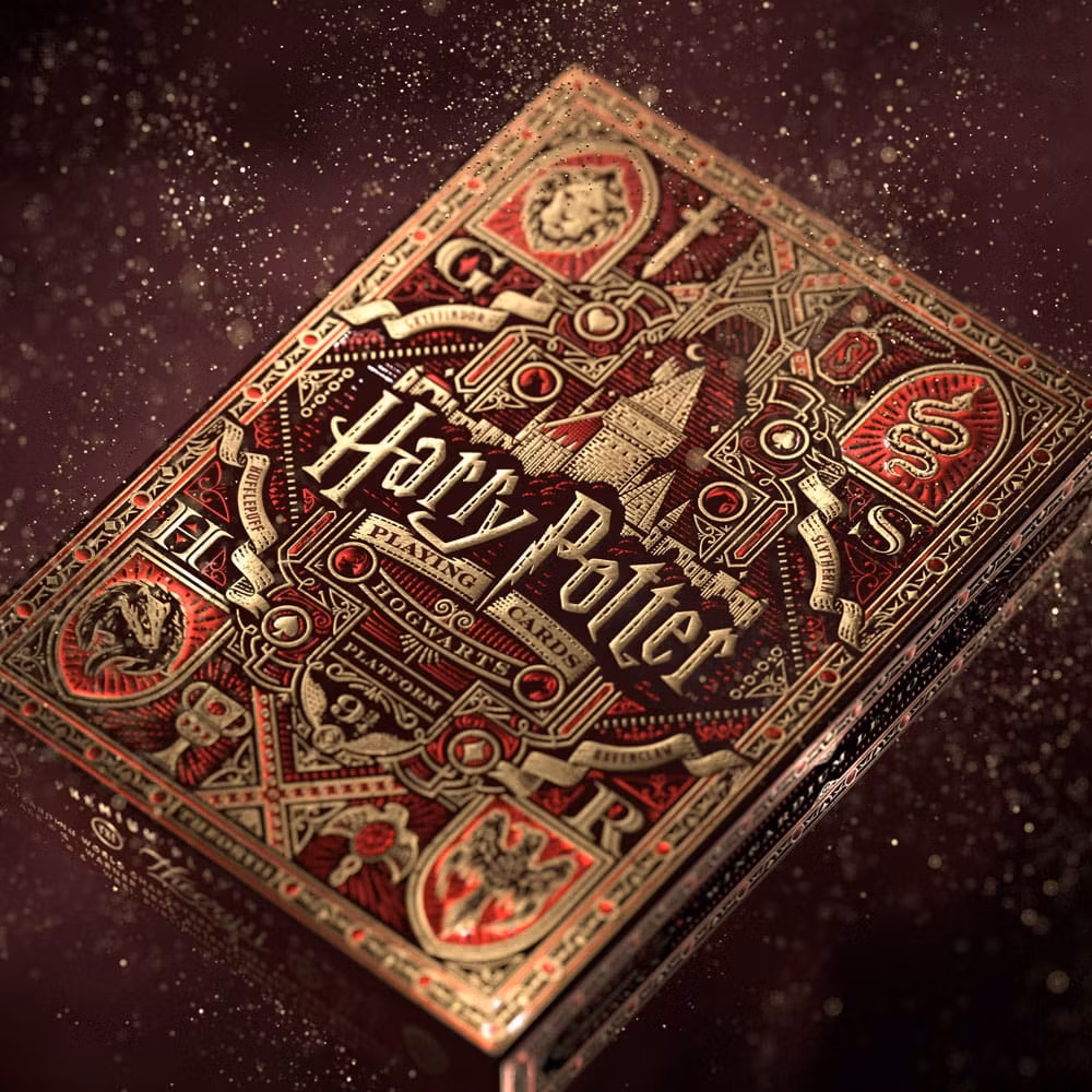 Kortstokk Harry Potter Rød utgave