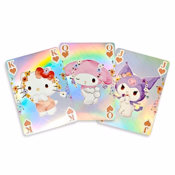 Kortstokk Hello Kitty & Friends Holographic