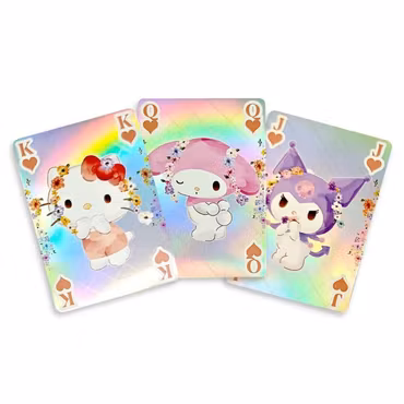 Kortstokk Hello Kitty & Friends Holographic