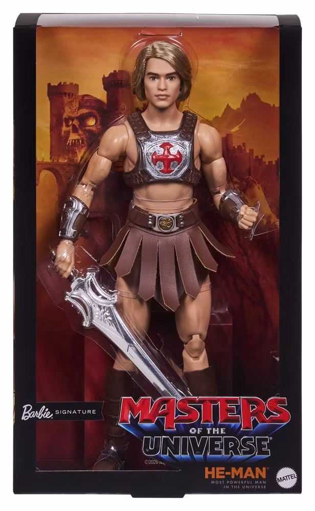 Masters of the Universe 2026 Movie Barbie Signature Doll He-Man 30 cm
