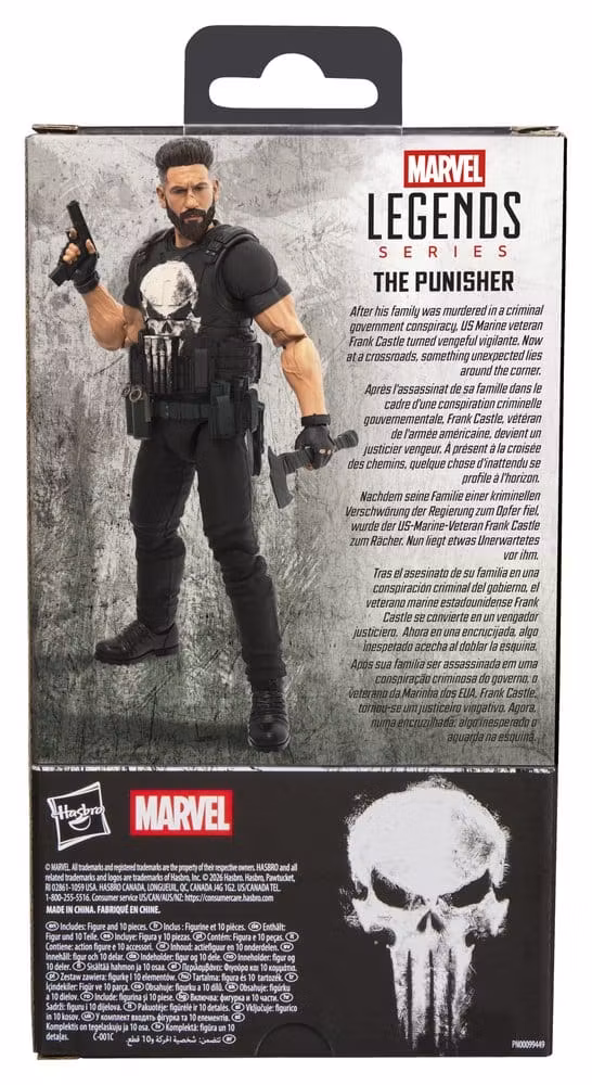 The Punisher Marvel Legends Action Figure The Punisher 15 cm (Totalpris 369,-)