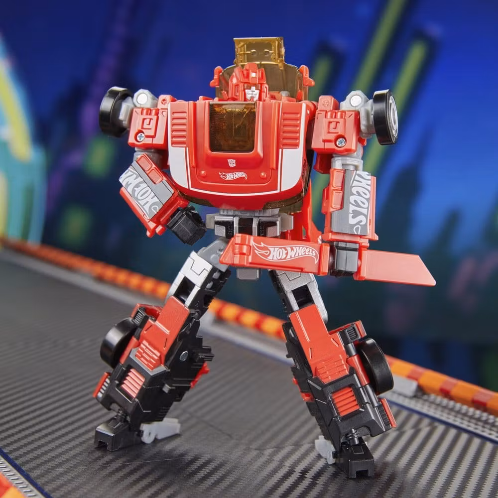 Transformers x Hot Wheels Collaborative Deluxe Class Action Figure GT-Scorcher 13 cm (Totalpris 449,-)