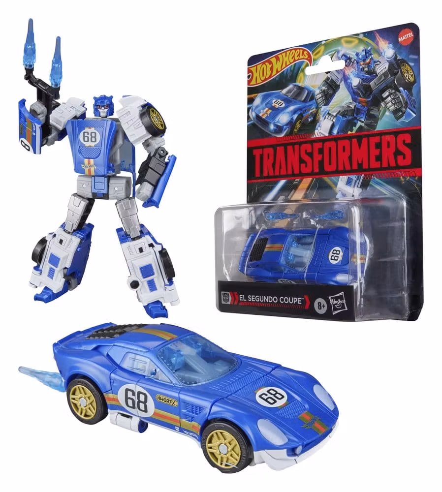 Transformers x Hot Wheels Collaborative Deluxe Class Action Figure El Segundo Coupe 13 cm (Totalpris 449,-)