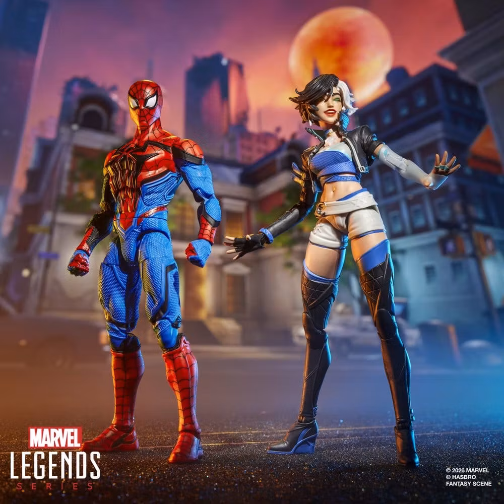 Marvel Rivals Marvel Legends Action Figure 2-Pack Spider-Man & Luna Snow 15 cm (Totalpris 798,-)