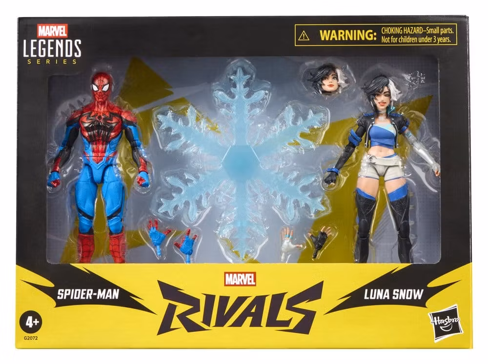 Marvel Rivals Marvel Legends Action Figure 2-Pack Spider-Man & Luna Snow 15 cm (Totalpris 798,-)