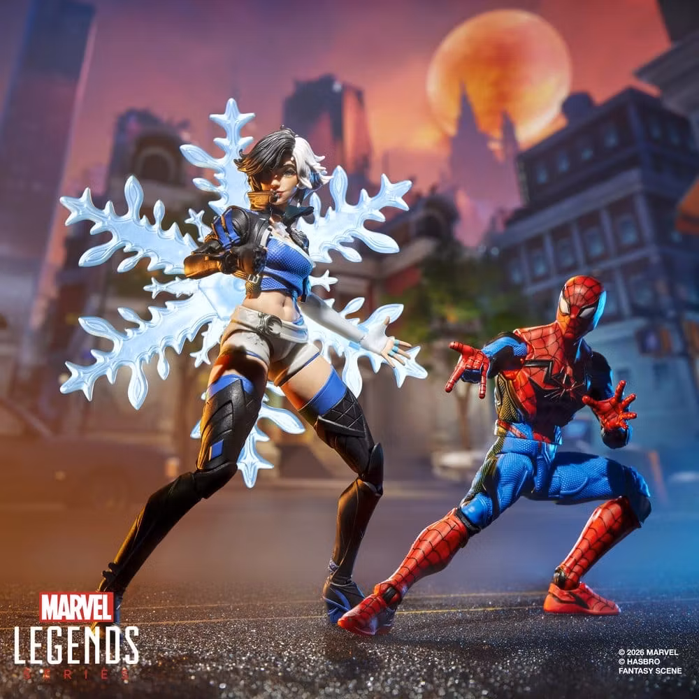 Marvel Rivals Marvel Legends Action Figure 2-Pack Spider-Man & Luna Snow 15 cm (Totalpris 798,-)